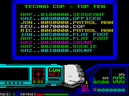 Techno-Cop (1988)(Gremlin Graphics Software)
